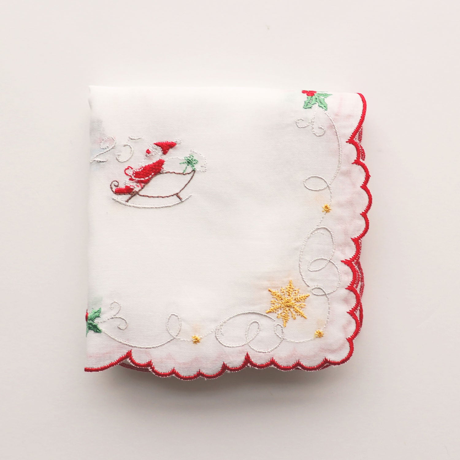 アドベントカレンダー エンブハンカチ