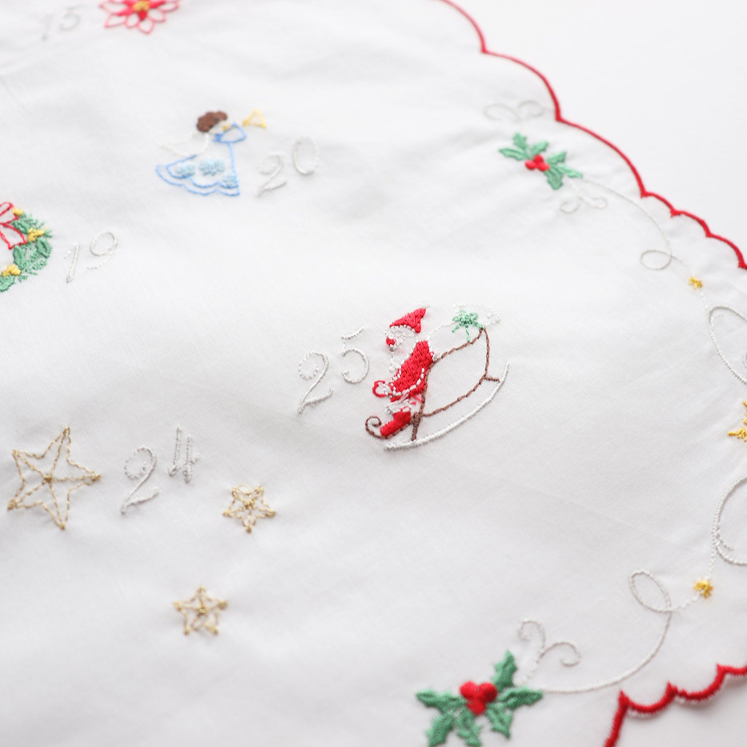 アドベントカレンダー エンブハンカチ