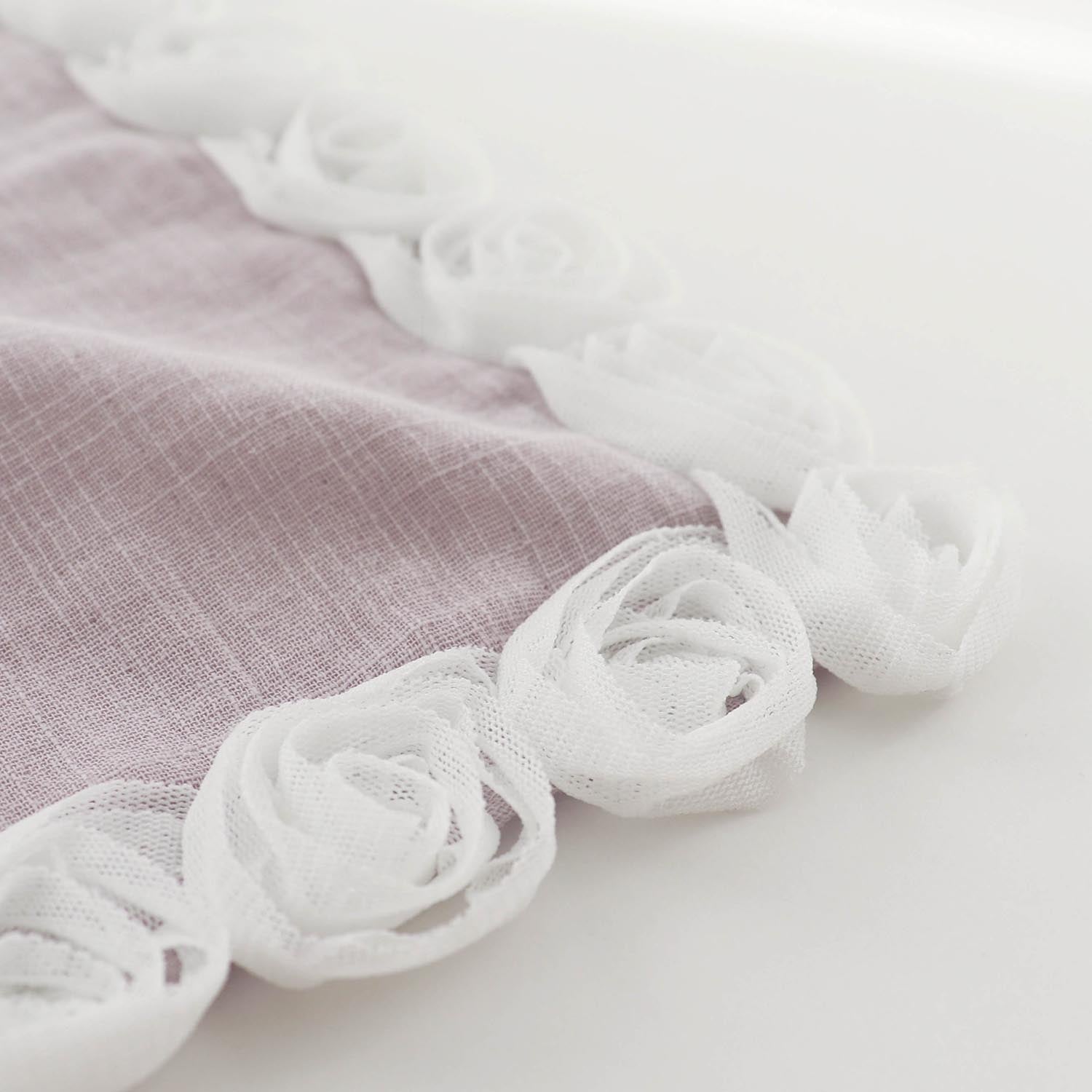 round rose「frillia(フリリア)シリーズ」【立体ハンカチ】