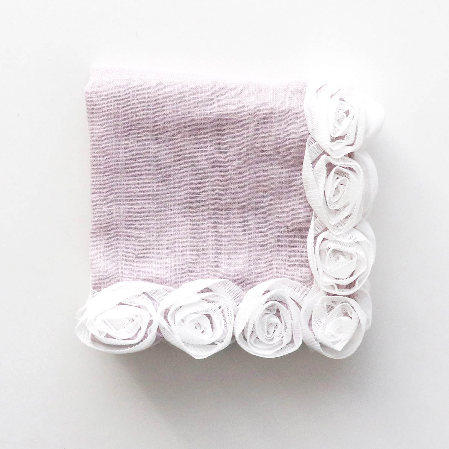 round rose「frillia(フリリア)シリーズ」【立体ハンカチ】