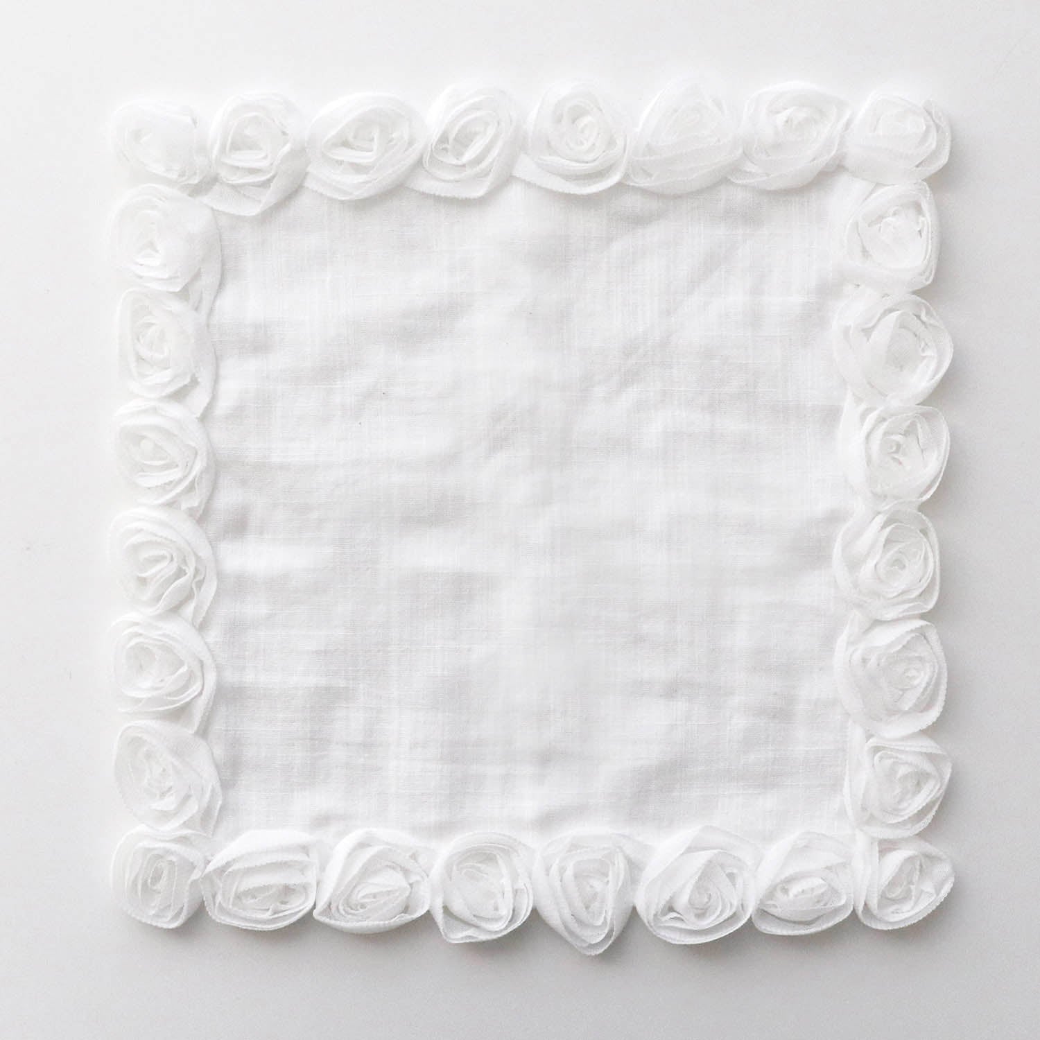 round rose「frillia(フリリア)シリーズ」【立体ハンカチ】