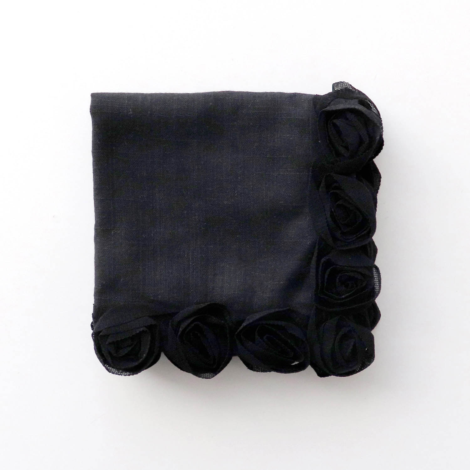 round rose「frillia(フリリア)シリーズ」【立体ハンカチ】