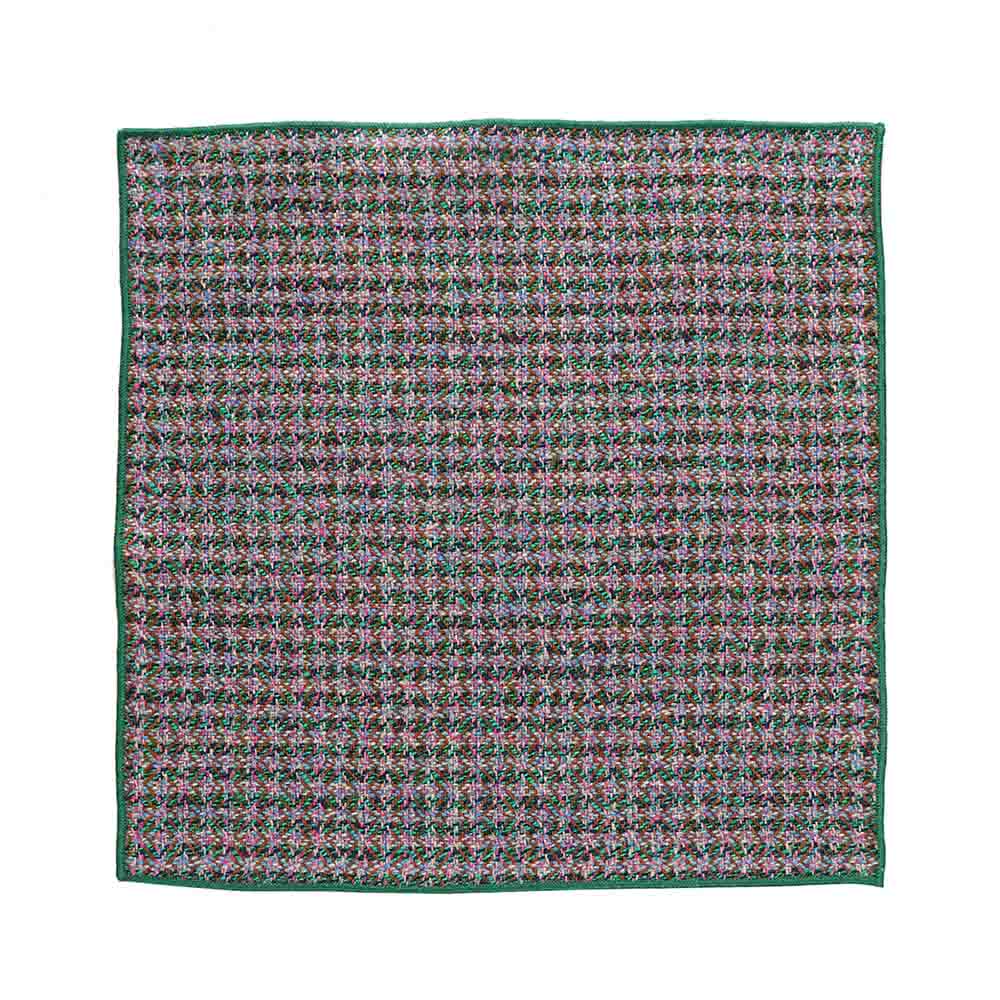 Hemp handkerchief, mosaic
