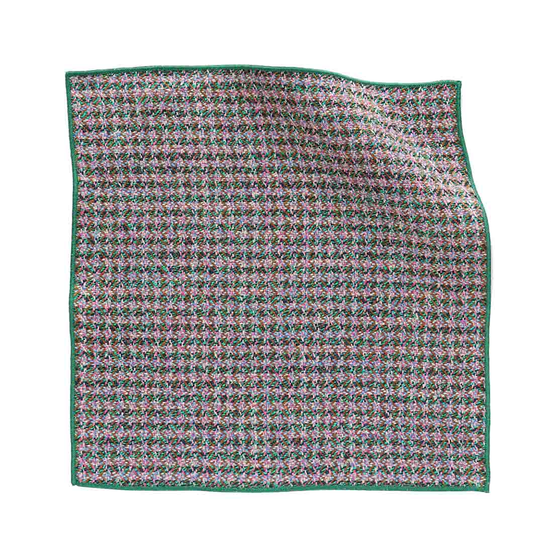 Hemp handkerchief, mosaic