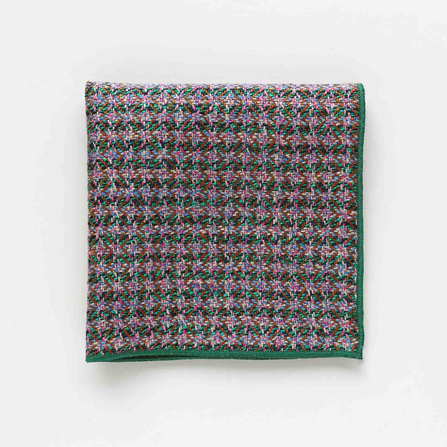 Hemp handkerchief, mosaic