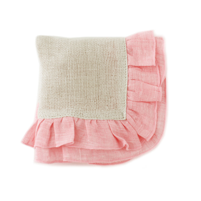 Hemp gauze linen ruffle