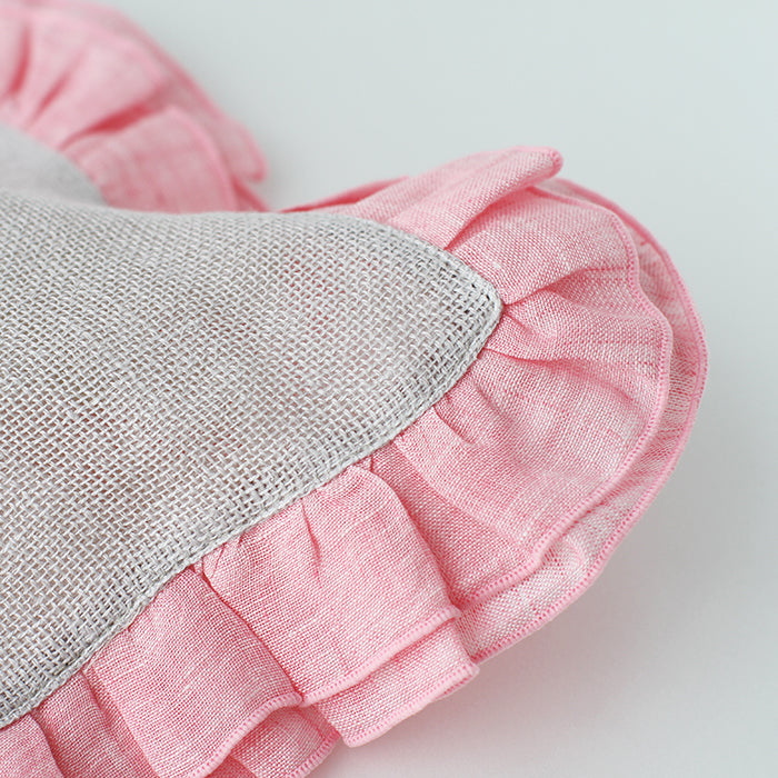 Hemp gauze linen ruffle