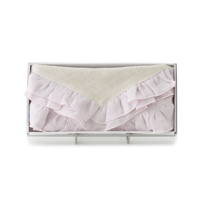 Hemp gauze linen ruffle