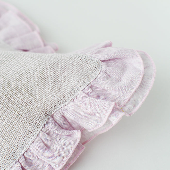 Hemp gauze linen ruffle