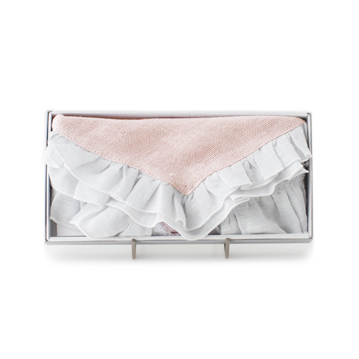 Hemp gauze linen ruffle