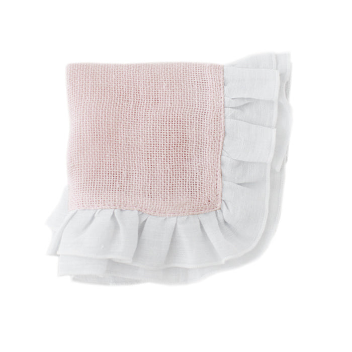 Hemp gauze linen ruffle