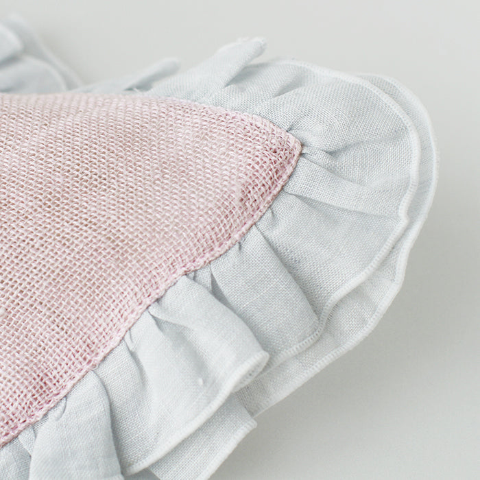Hemp gauze linen ruffle