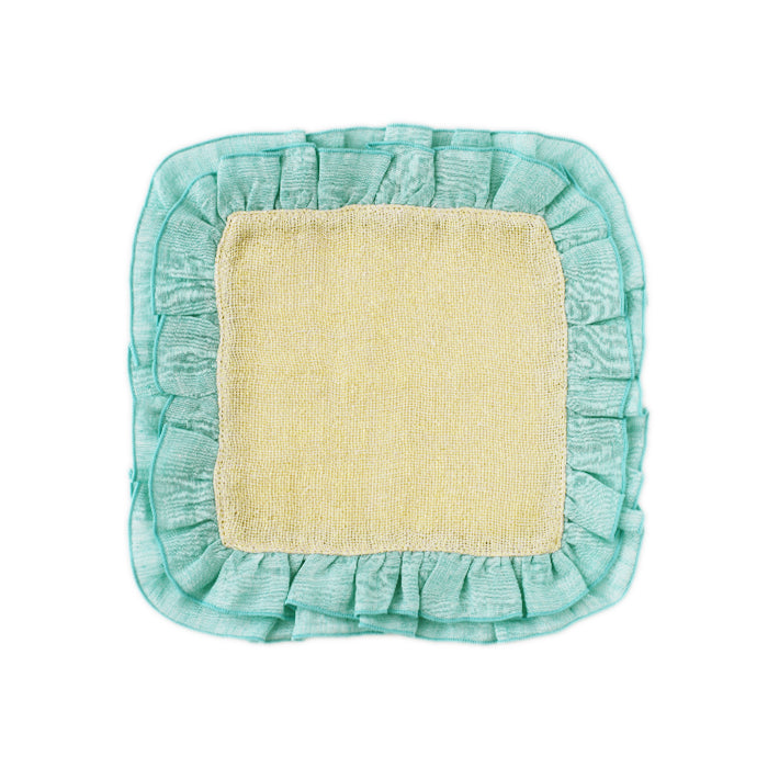 Hemp gauze linen ruffle