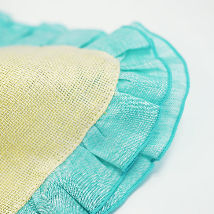 Hemp gauze linen ruffle