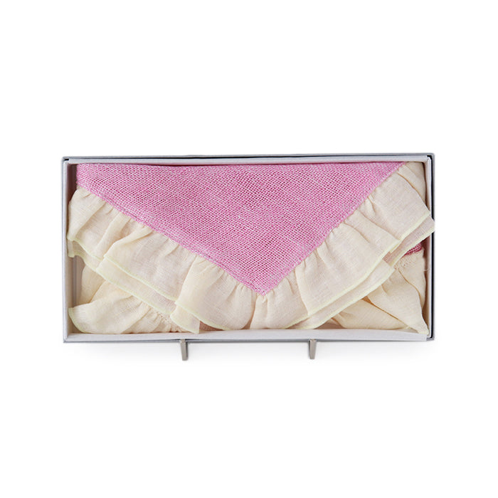Hemp gauze linen ruffle