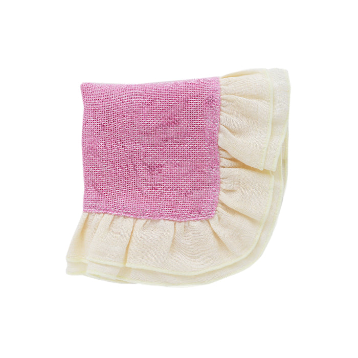 Hemp gauze linen ruffle