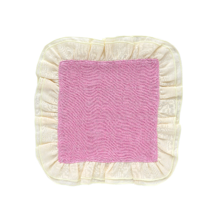 Hemp gauze linen ruffle