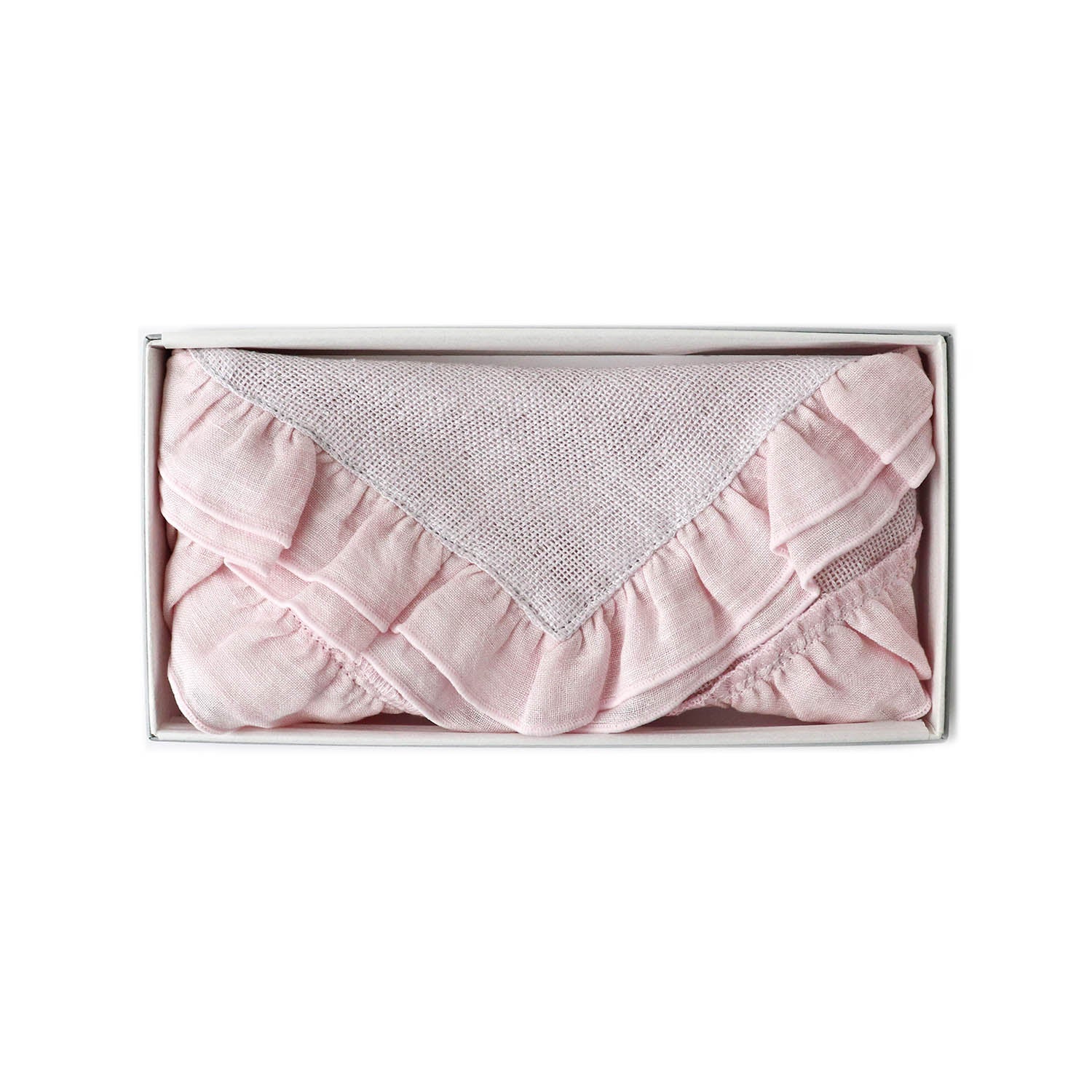 Hemp gauze linen ruffle