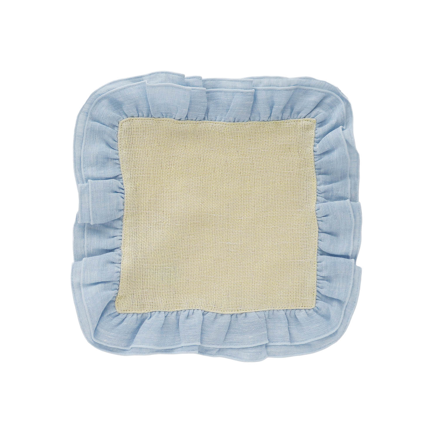 Hemp gauze linen ruffle