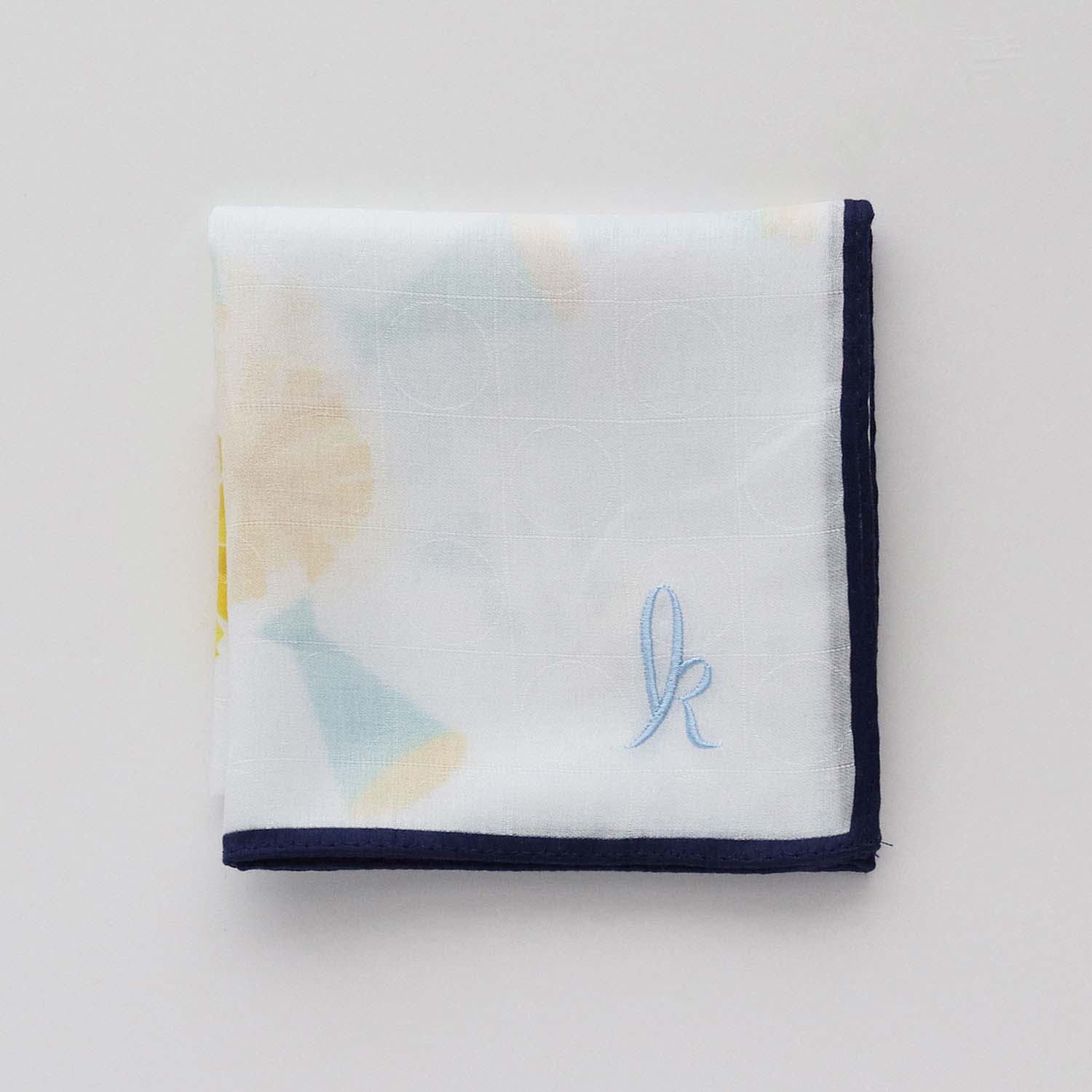 イニシャル刺繍が選べる! フレーフレー