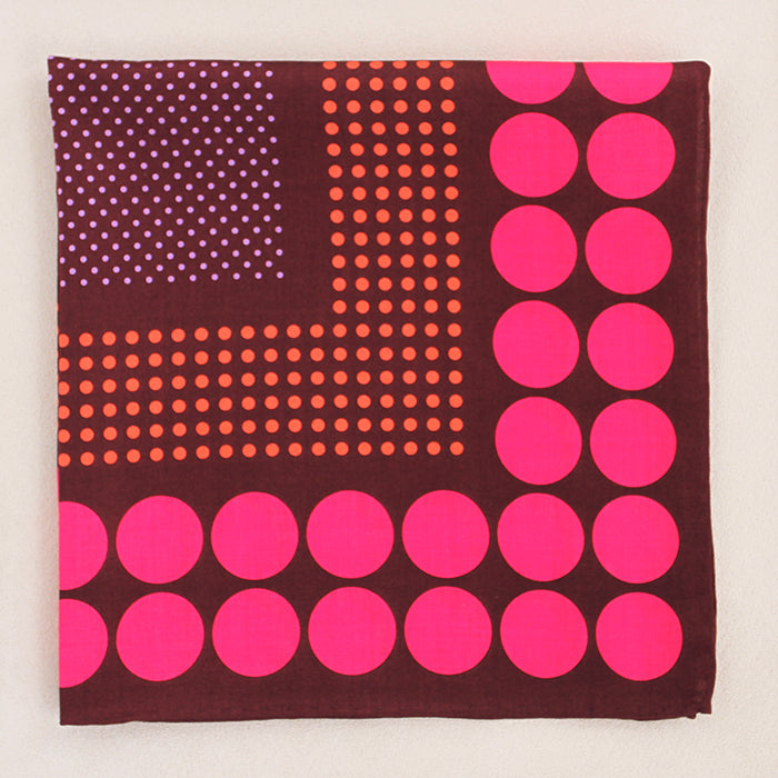 イニシャル刺繍が選べる! ドット・グラデーション