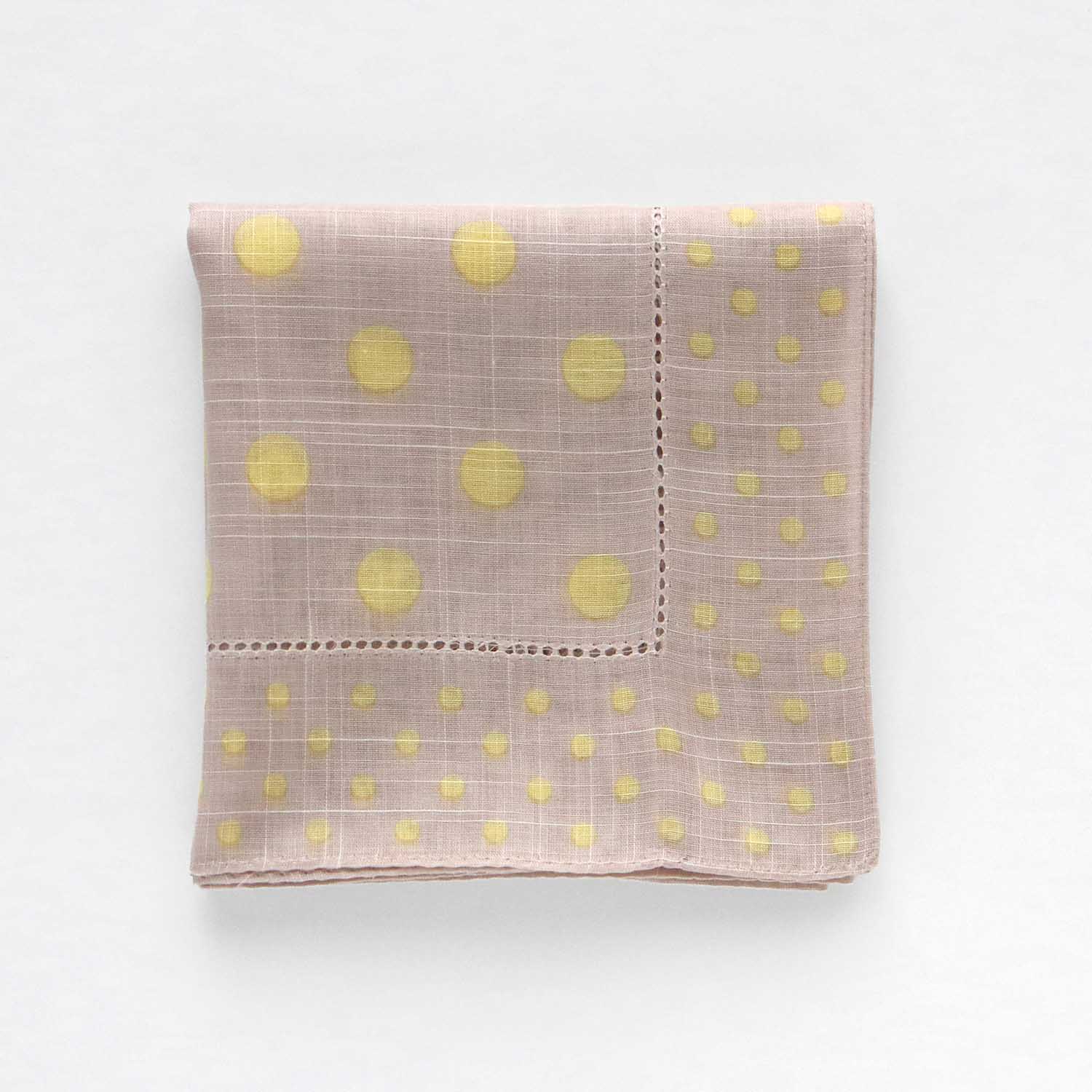Pico dot large size handkerchief