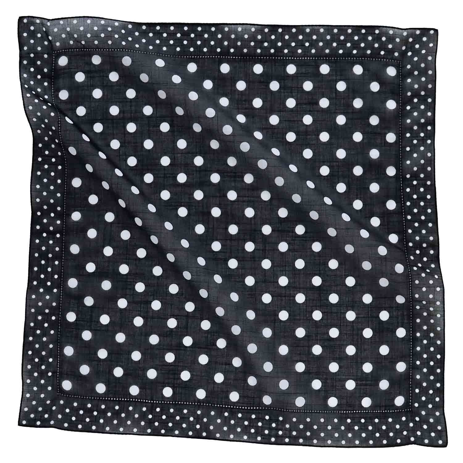Pico dot large size handkerchief