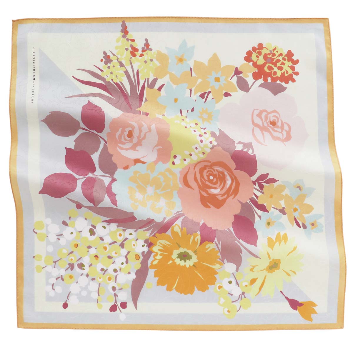 Bouquet Large size handkerchief