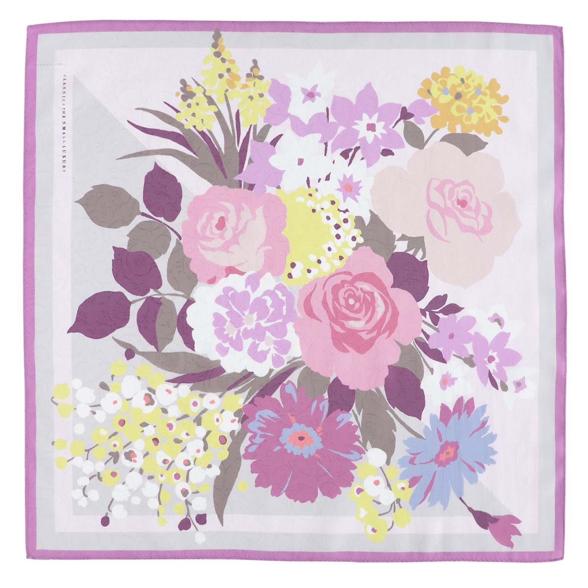 Bouquet Large size handkerchief