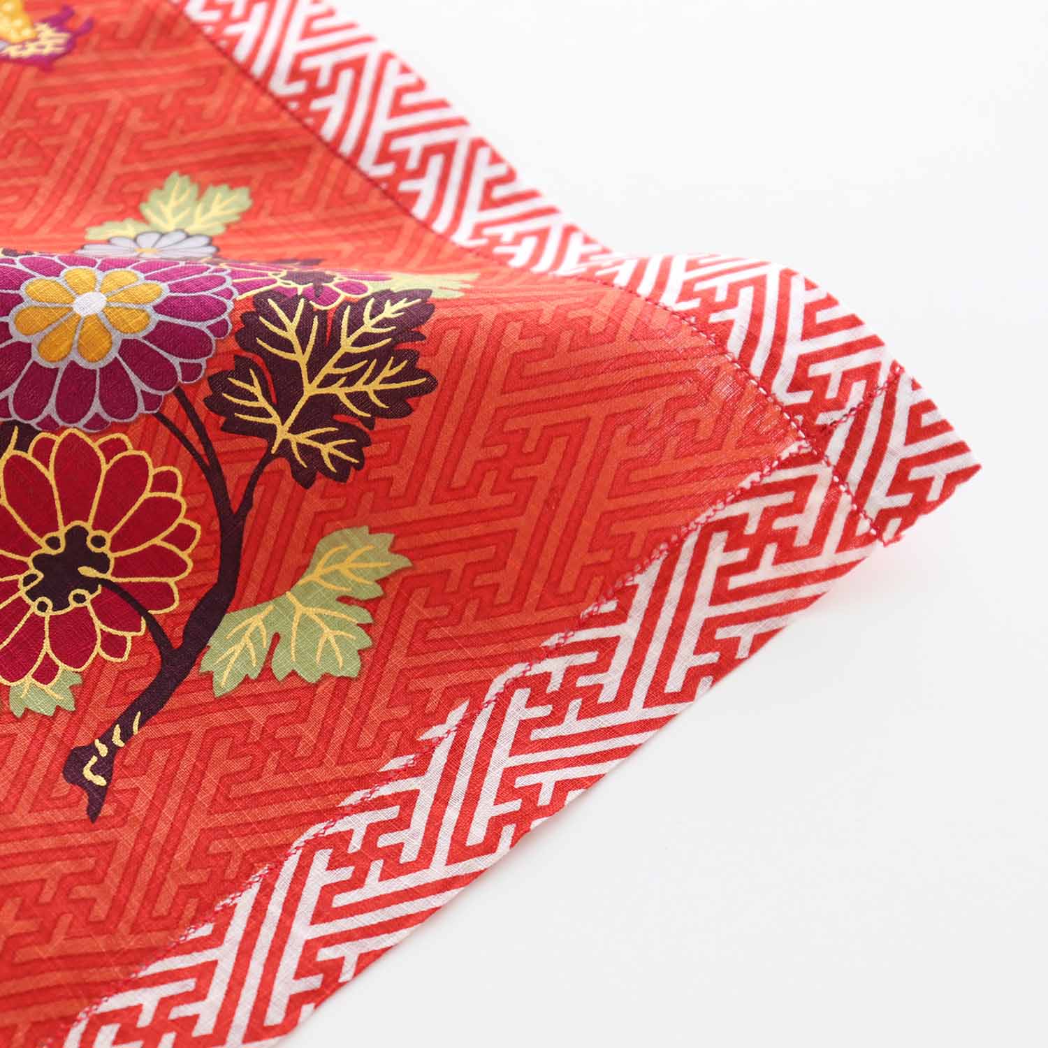 瓦照苑 -菊と瓢箪(ひょうたん)-