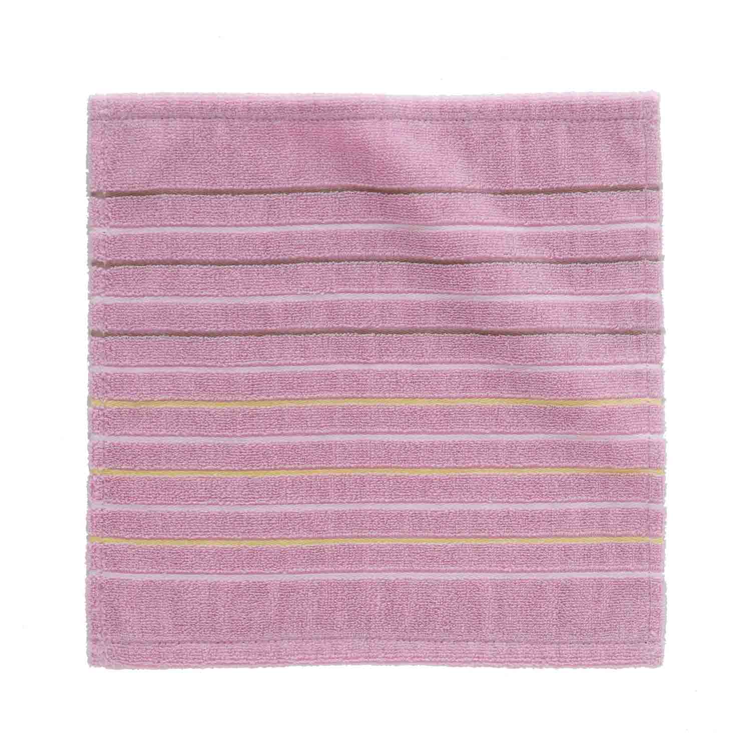 Duo Cotton Towel ボーダー タオルハンカチ 【オーガニック】
