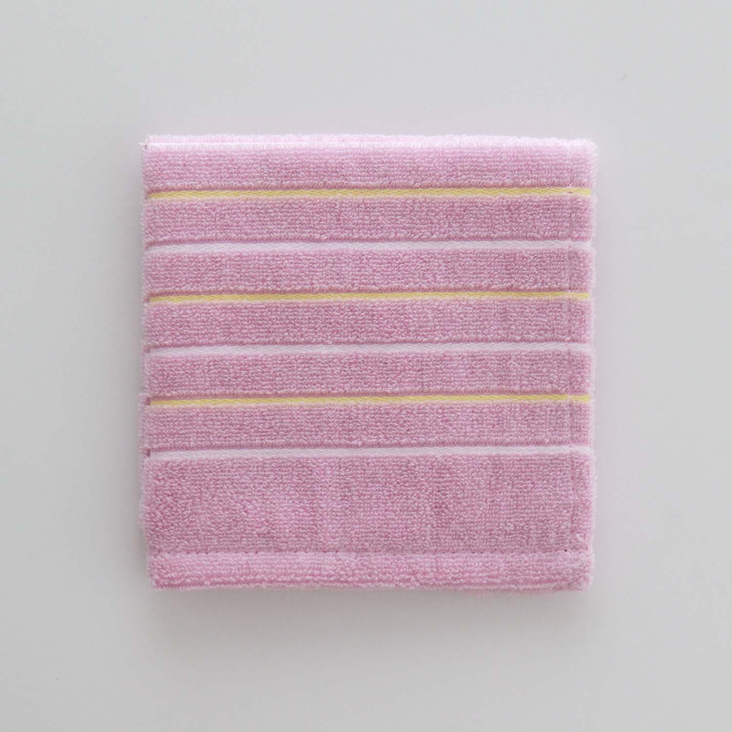Duo Cotton Towel ボーダー タオルハンカチ 【オーガニック】