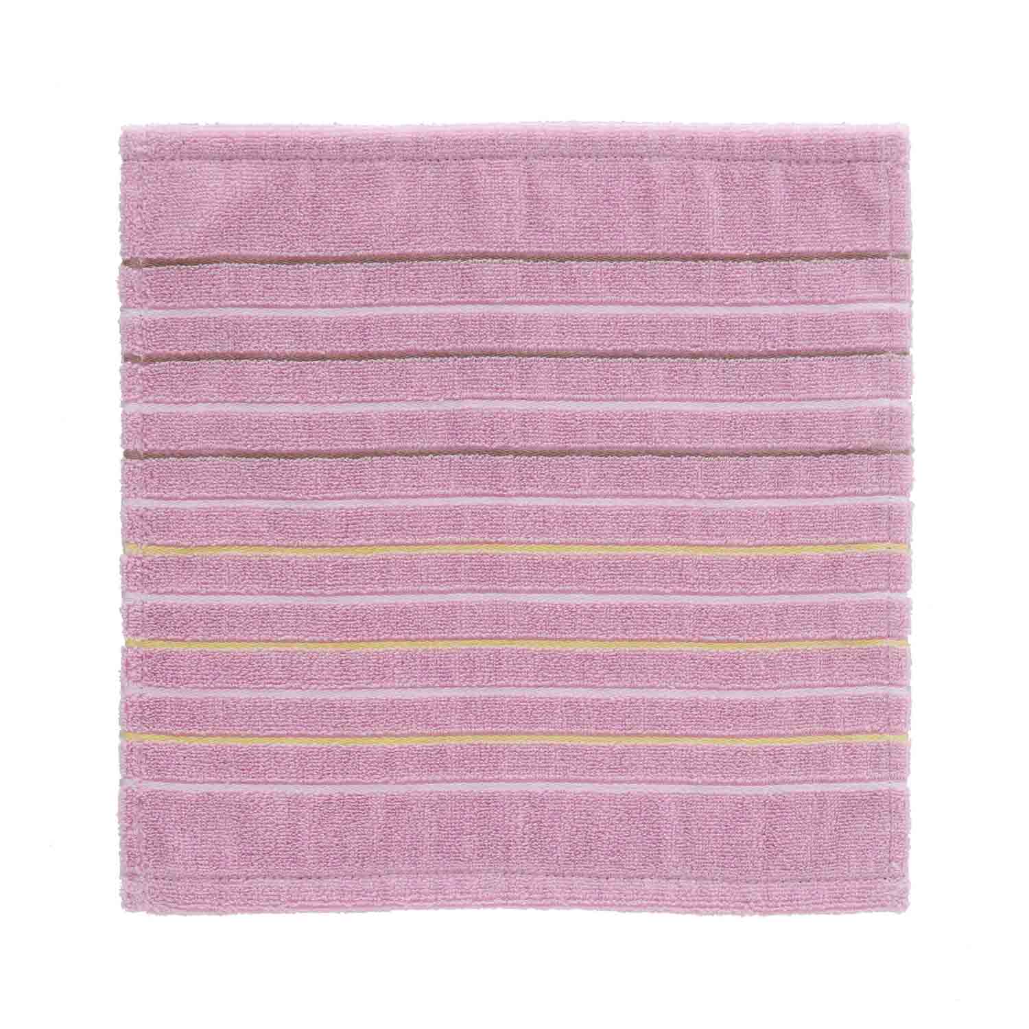 Duo Cotton Towel ボーダー タオルハンカチ 【オーガニック】