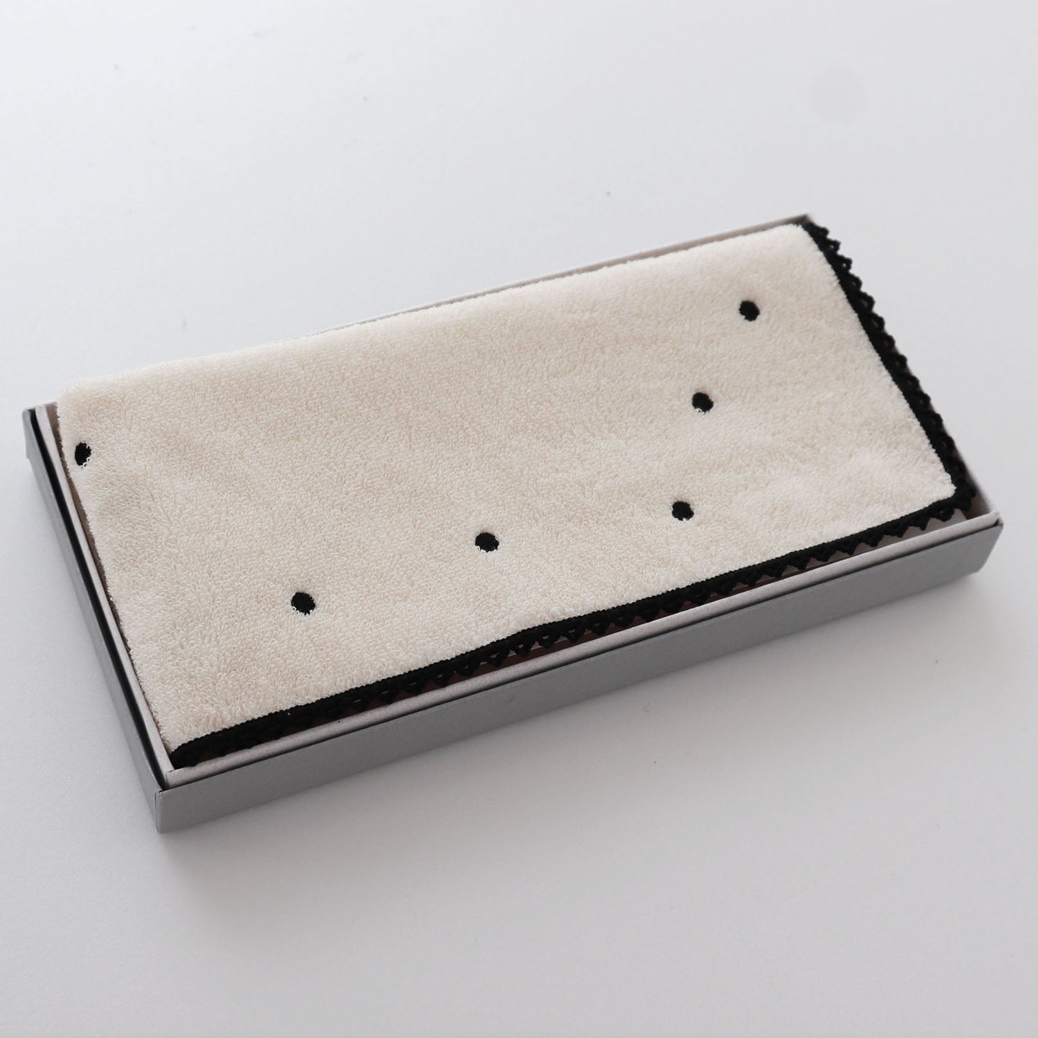 Organic Towel Handkerchief Dot