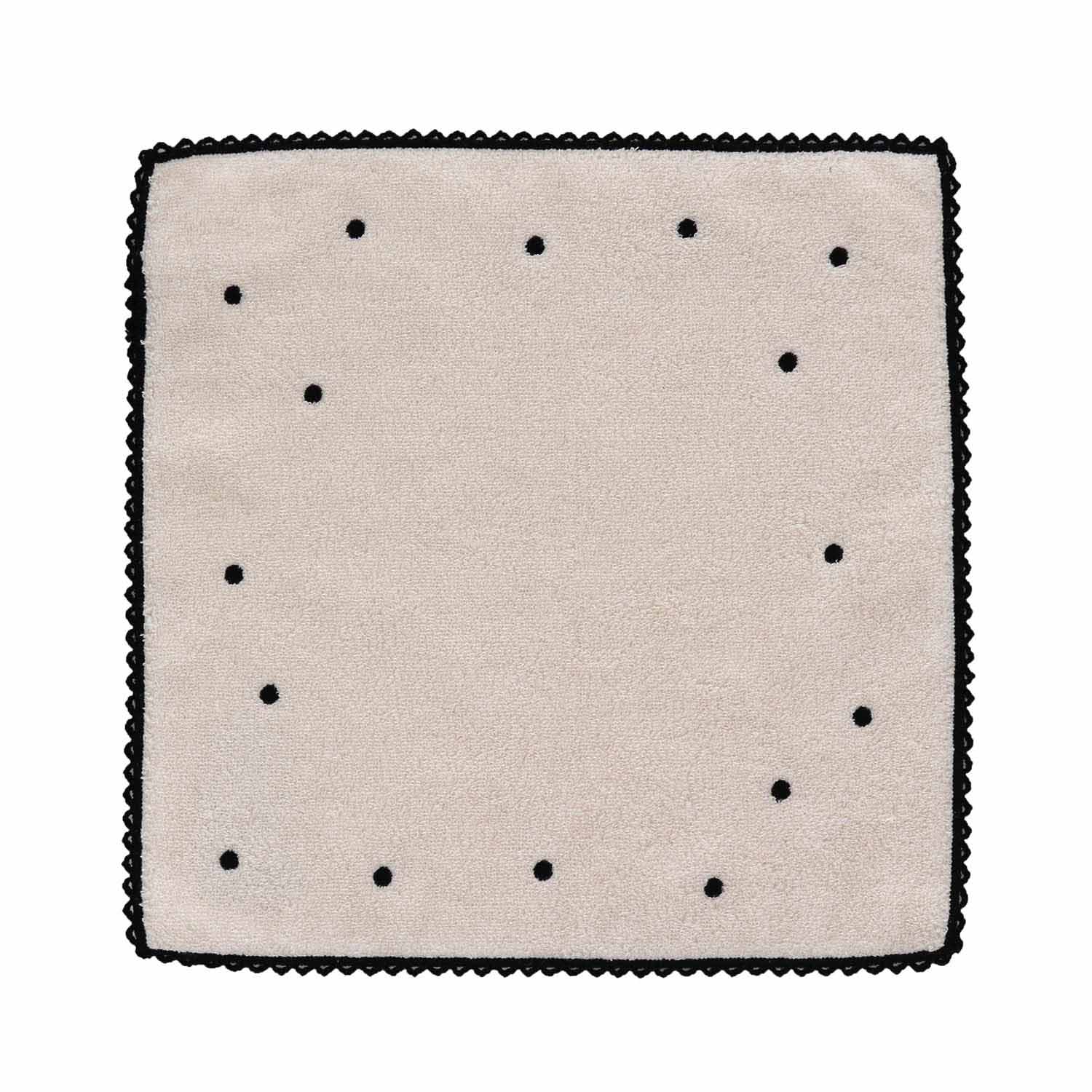 Organic Towel Handkerchief Dot
