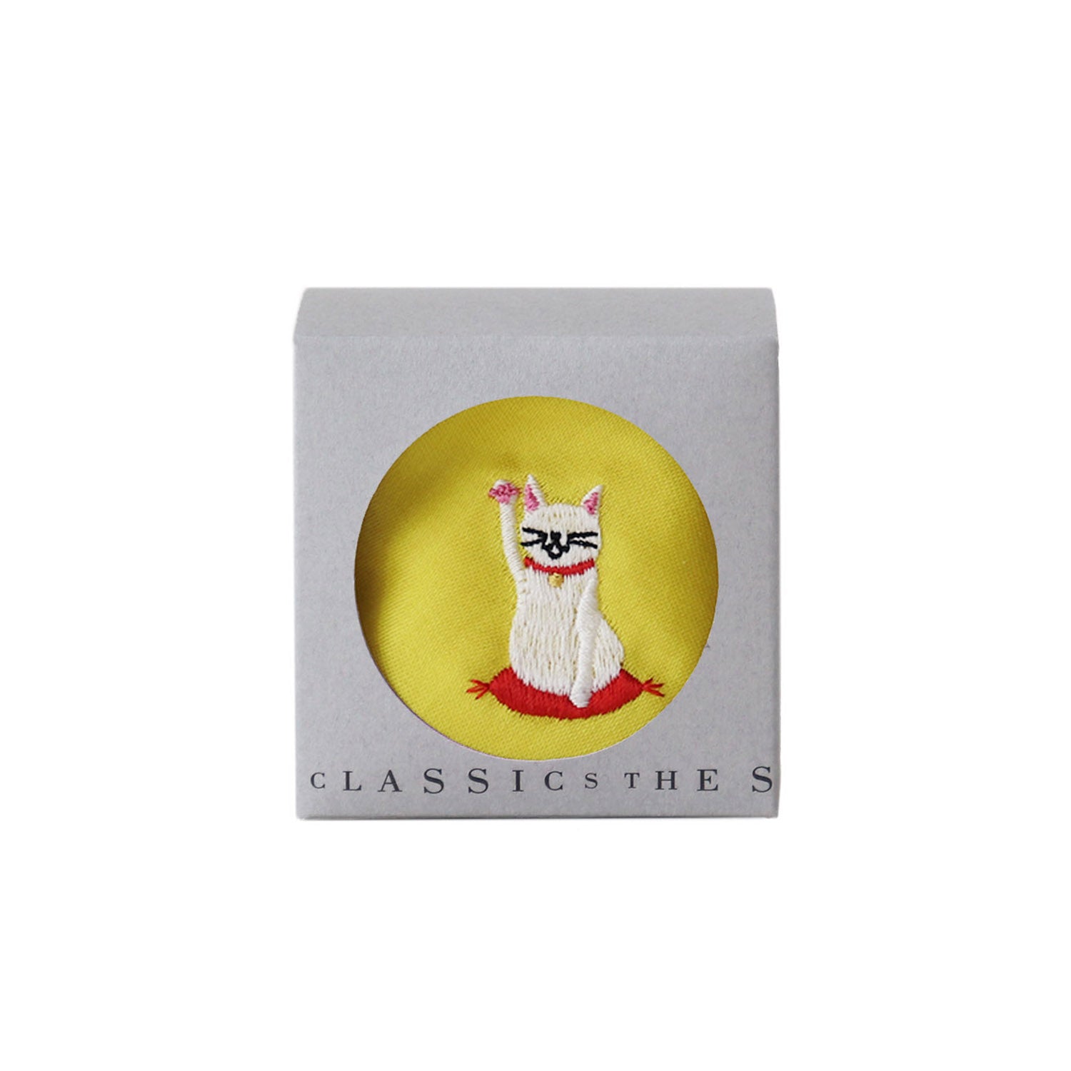 Handkerchief in cube box