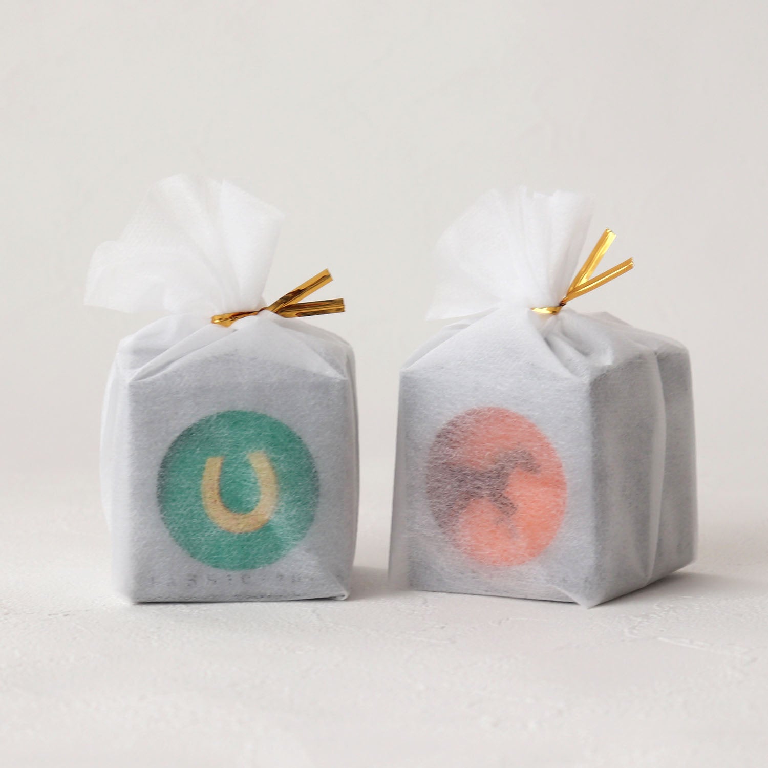 Handkerchief in cube box