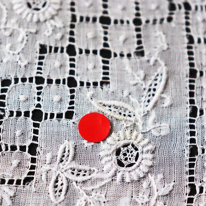 訳ありー 汕頭手刺繍 ハンカチーフ ー 37-7201