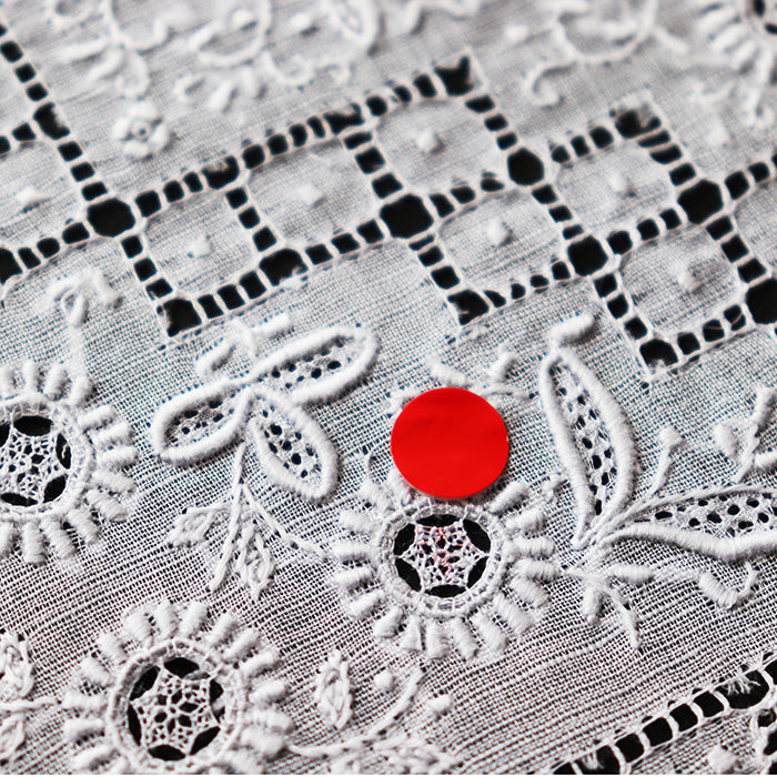 Hand Embroidered Shantou Handkerchief - 38-7201