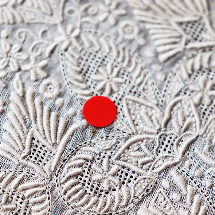 Hand Embroidered Shantou Handkerchief - 40-7312