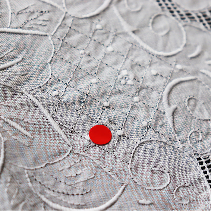 Hand Embroidered Shantou Handkerchief - 31-7513