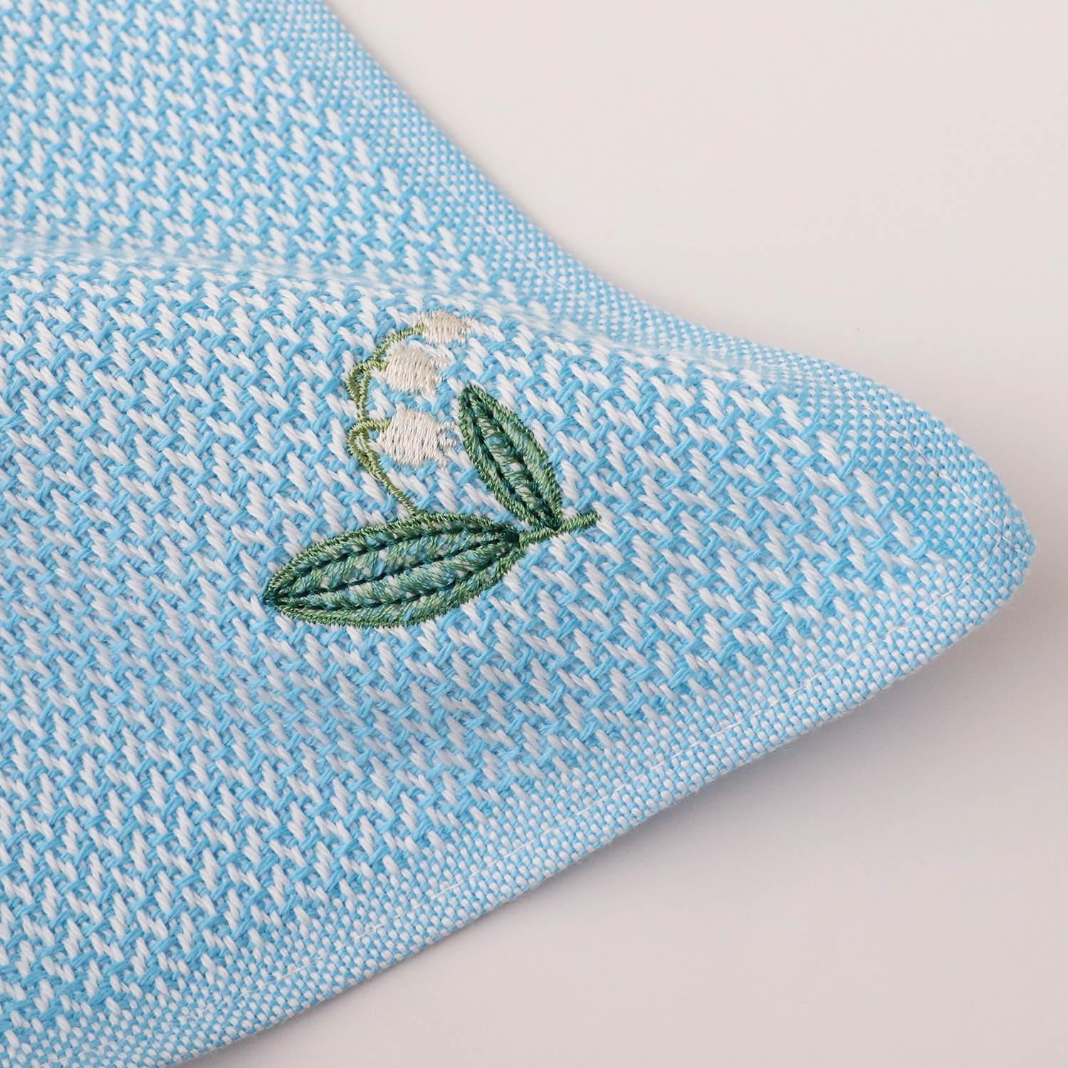 Suzuran embroidered handkerchief mico Type A