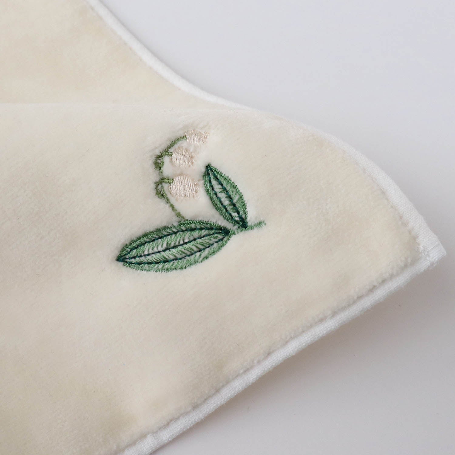 すずらん刺繍 SICタオル ハンカチ