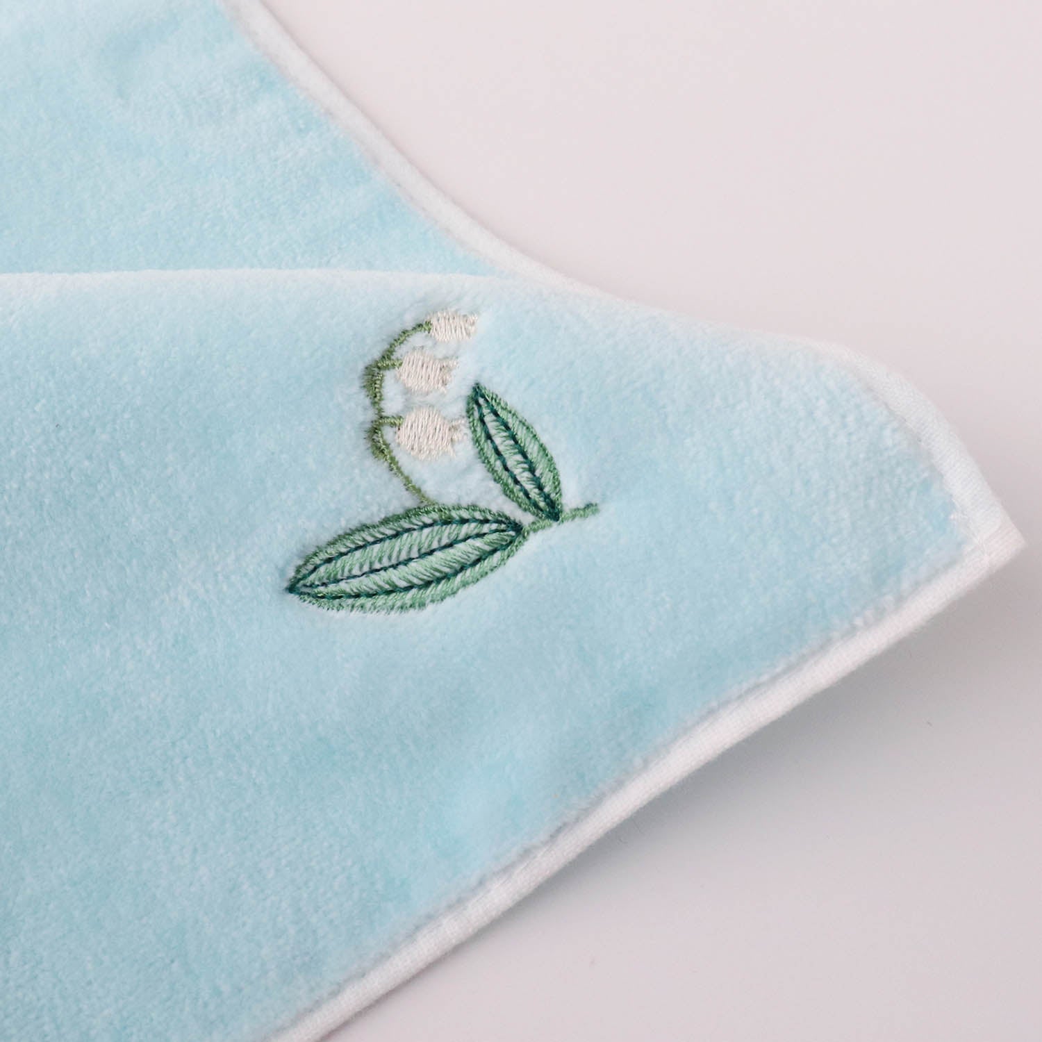 すずらん刺繍 SICタオル ハンカチ