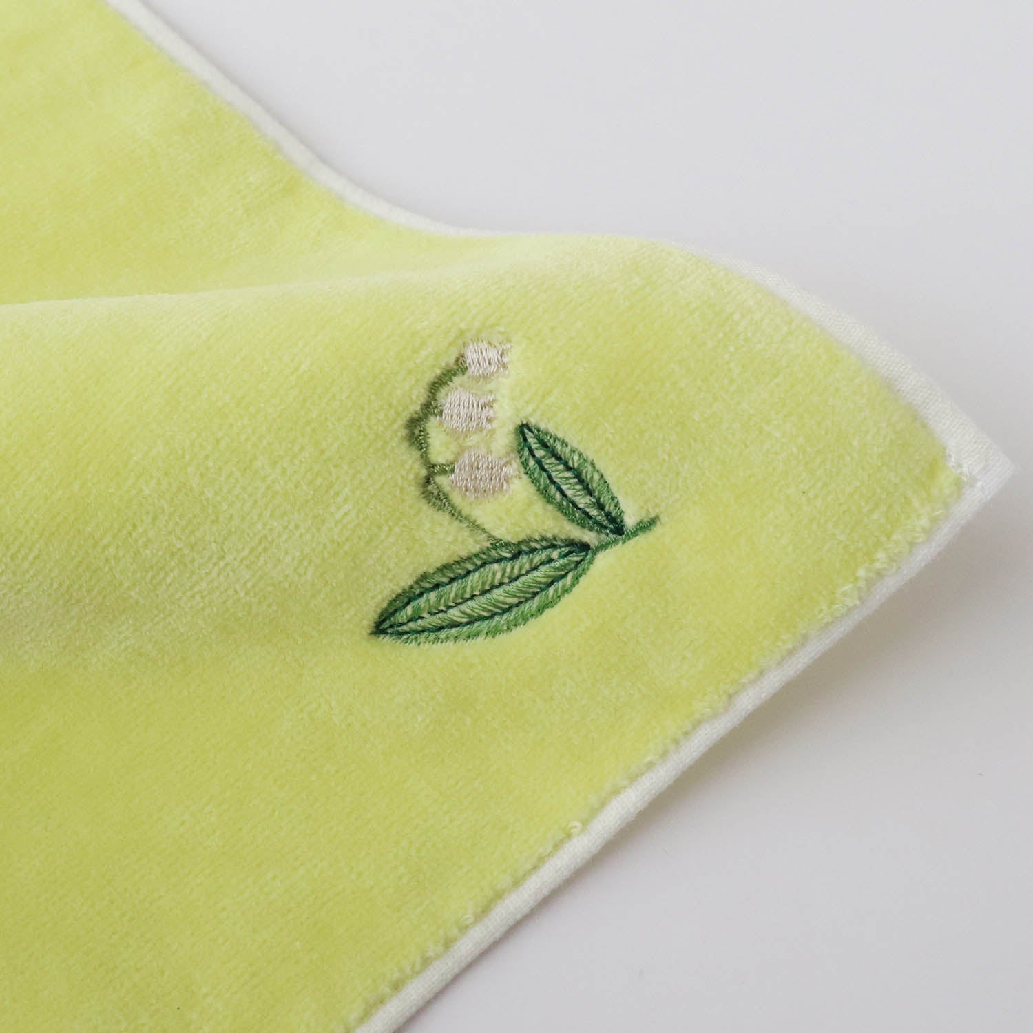 すずらん刺繍 SICタオル ハンカチ