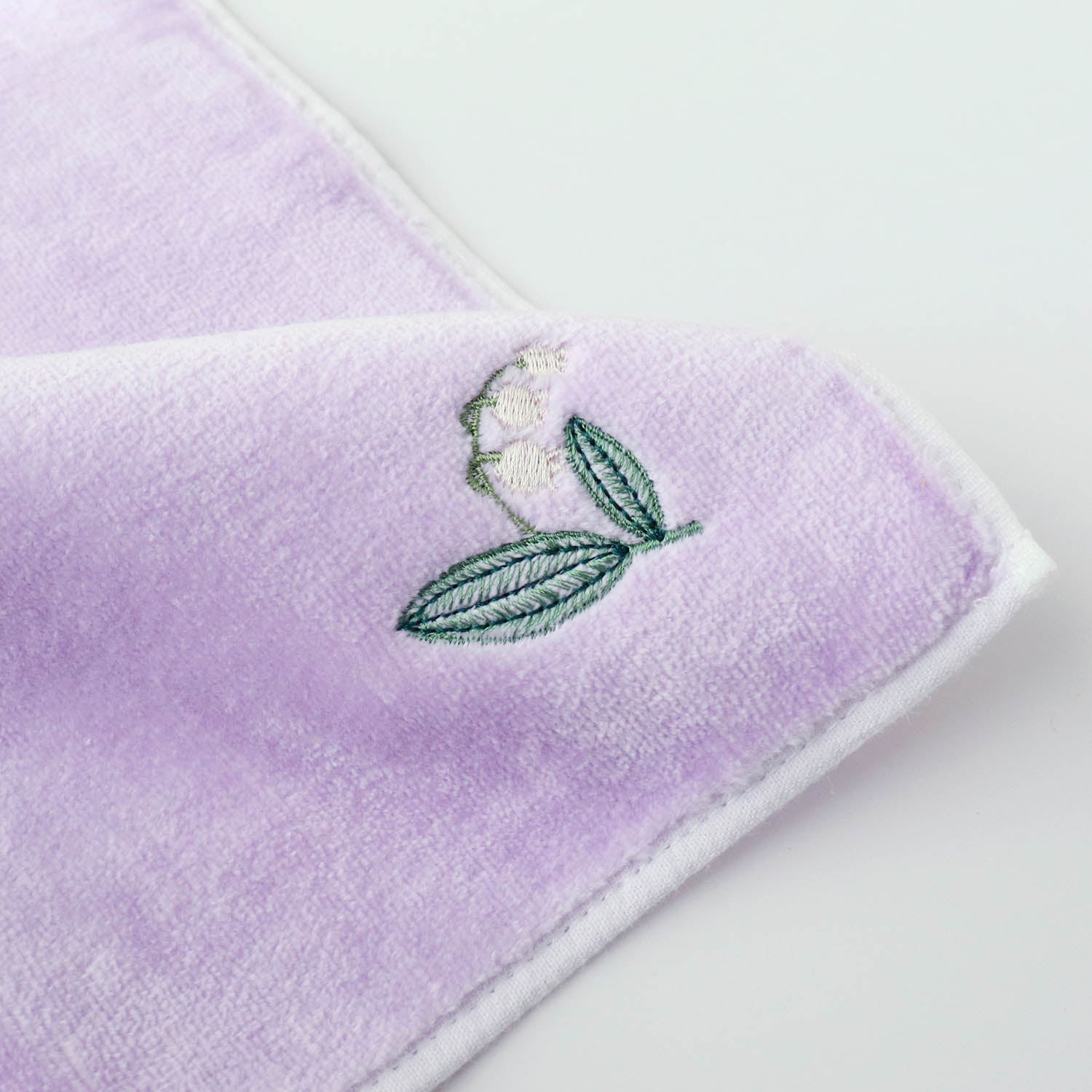 すずらん刺繍 SICタオル ハンカチ