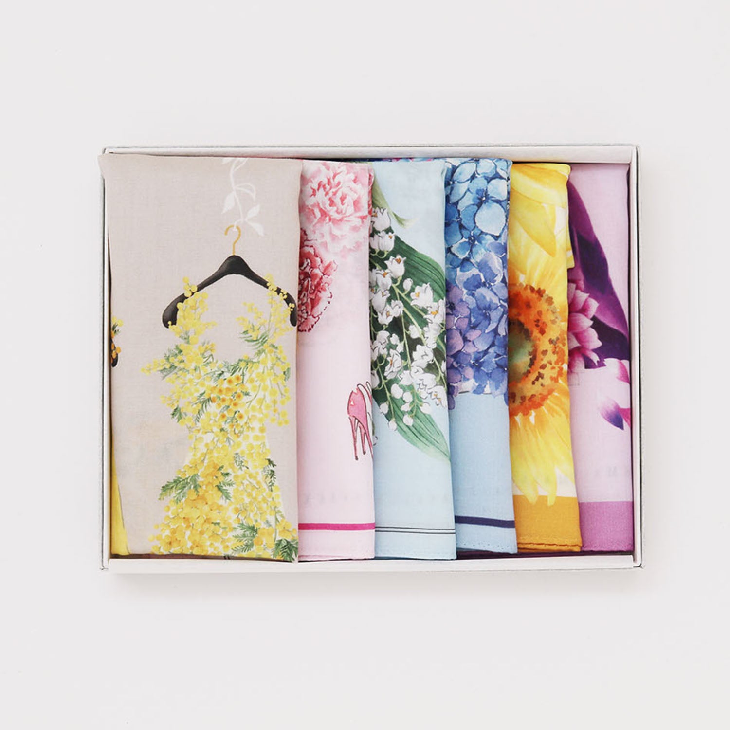 ドレスハンカチ Dress in Bloom 春夏コレクションBOX