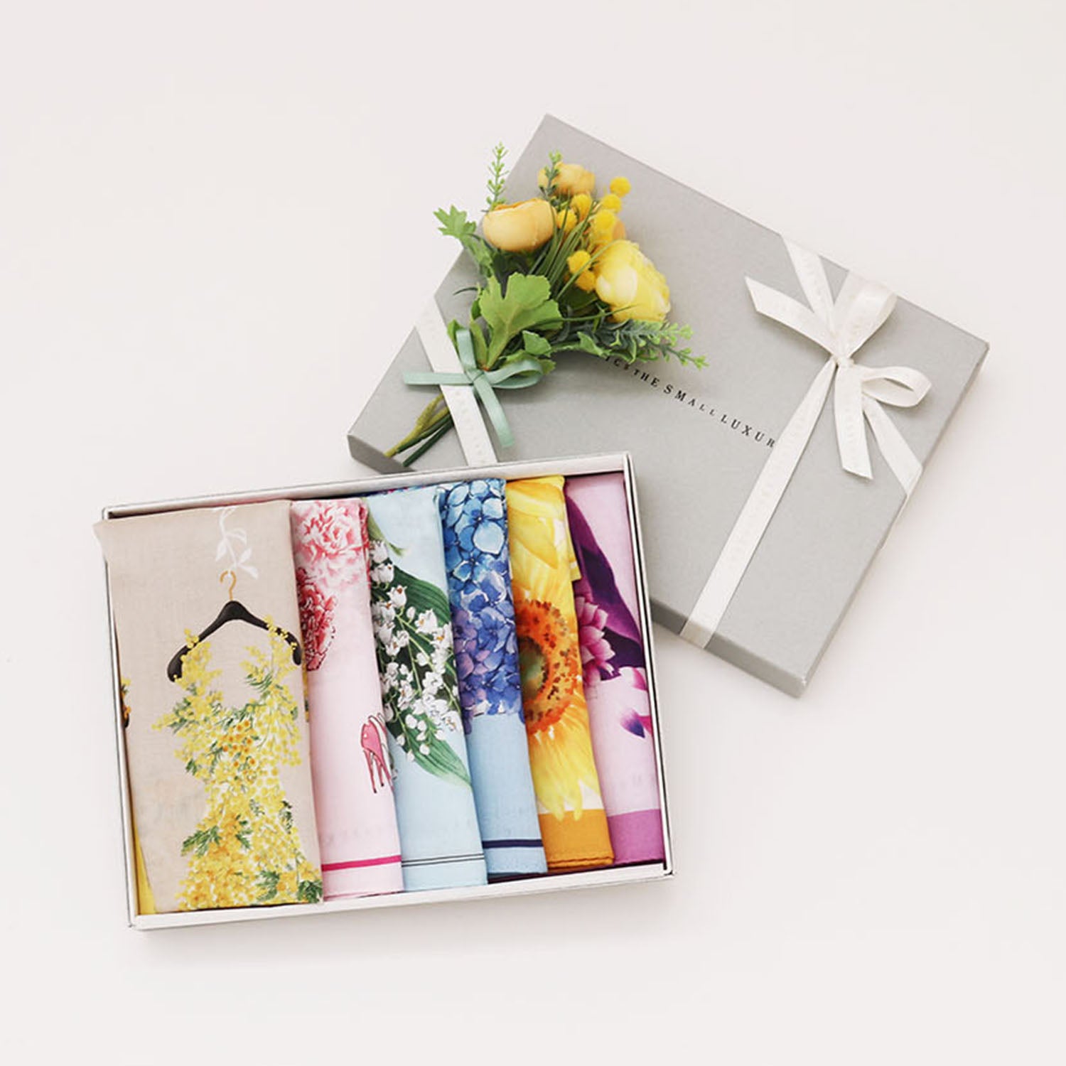 ドレスハンカチ Dress in Bloom 春夏コレクションBOX