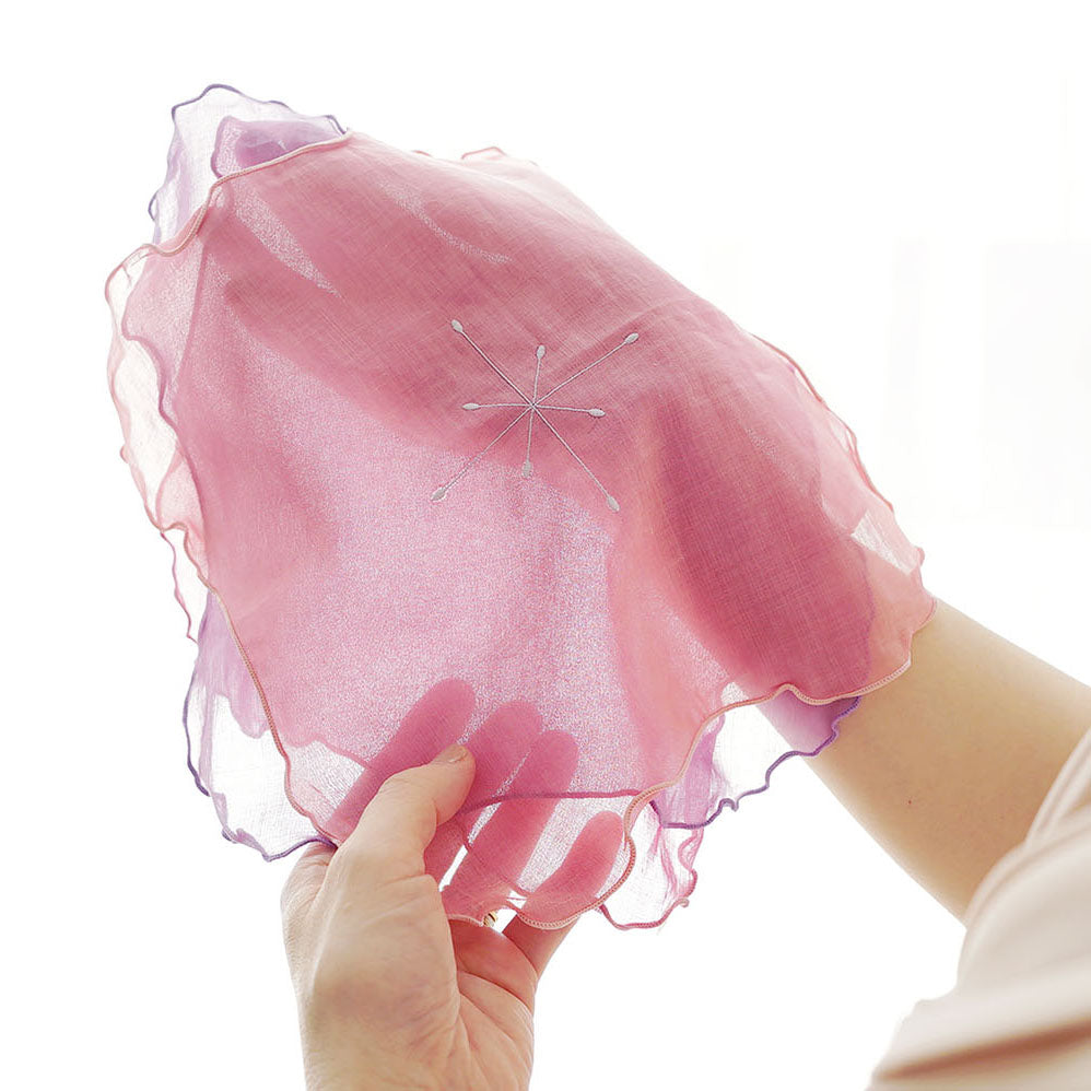 KASANEIRO -重ね色-「frillia(フリリア)シリーズ」【立体ハンカチ】