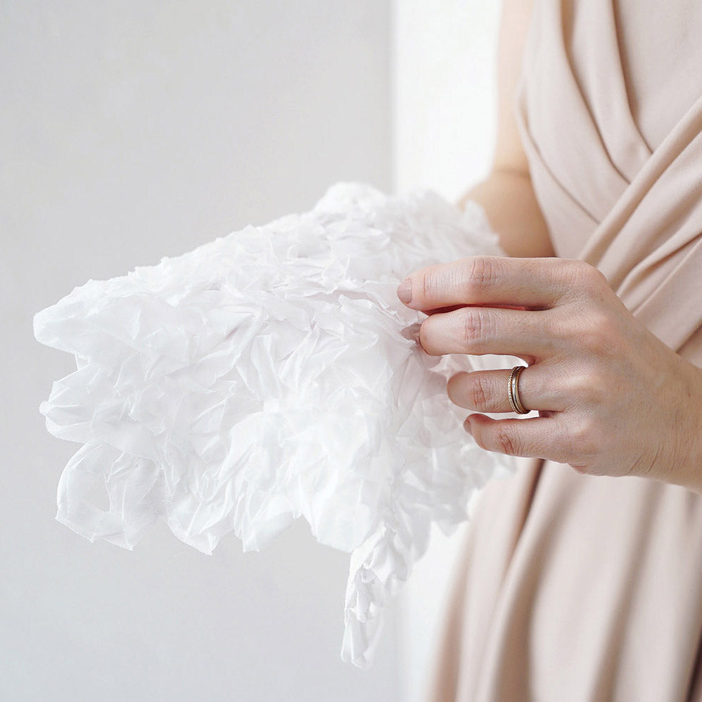 mosha mosha「frillia(フリリア)シリーズ」【立体ハンカチ】